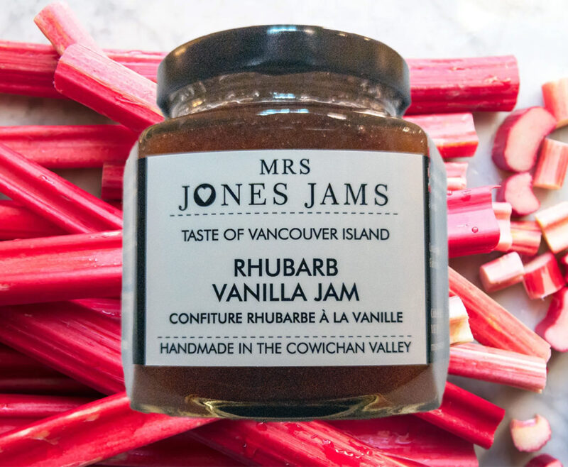 Rhubarb Vanilla Jam from Mrs Jones Jams