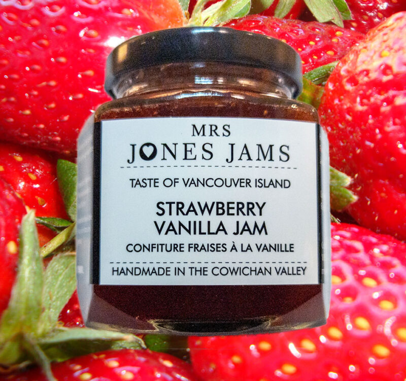 Strawberry Vanilla Jam from Mrs Jones Jams